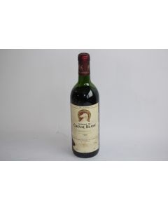 Vin rouge Bordeaux Domaine de Cheval Blanc Robert Giraud 1989