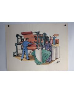 Lithographie originale Henry MEYLAN Imprimerie