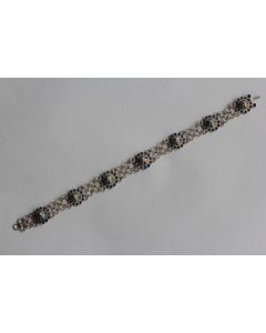 Bracelet Berbère argent émaillé