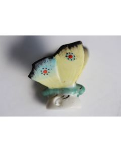Pare gouttes porcelaine pour théière Papillon