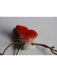 Pare gouttes porcelaine pour théière Papillon
