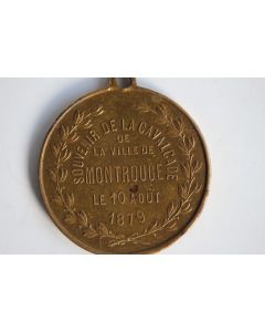 Médaille souvenir de la cavalcade Montrouge 1879 France