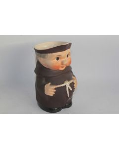 Pot a lait porcelaine de GOEBEL Allemagne moine Beaugency