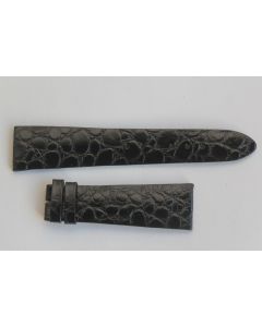 Bracelet montre Wittnauer 22 mm croco noir
