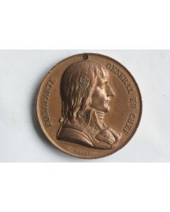 Médaille Bonaparte Général en Chef conquête de l’Égypte 