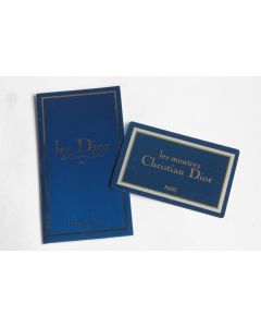 CHRISTIAN DIOR Carte de garantie pour montre