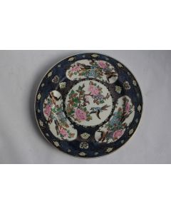 Assiette porcelaine Macao Chine