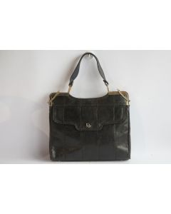 Christian DIOR Sac à main Vintage serpent noir