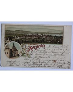 CPA Suisse Souvenir d'Avenches Carl Künzli