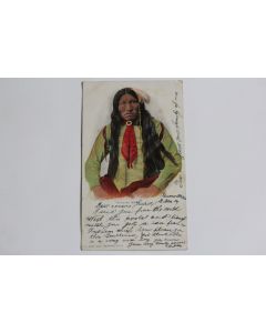 CPA Milwaukee Kicking Bear Indien d'Amérique
