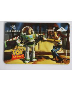 Télécarte L&G dummy Belgacom Toy Story Walt Disney Belgique