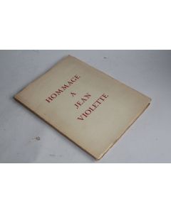 Livre Hommage à Jean Violette Bois gravés A. Matthey
