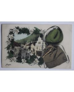 Carte postale ancienne Anger K. Keller Suisse