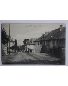 Carte postale ancienne Viry Village de l'Eluiset Haute-Savoie