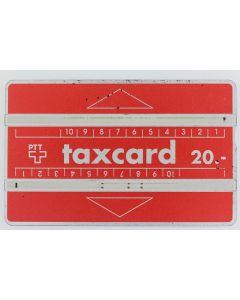 Télécarte L&G Taxcard 20 PTT Suisse 009A