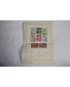 Timbres Portugal Bloc 1940 Exposição do Mundo Portugues