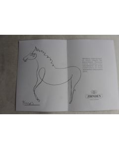 Carton de vœux bijouterie Zbinden - Picasso