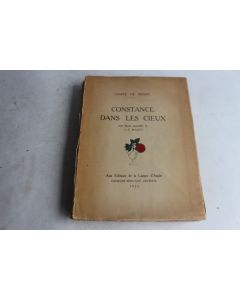 Livre Constance Dans Les Cieux aquarelle André Édouard Marty 1925