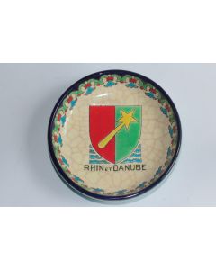 LONGWY Coupelle émaux Rhin et Danube Colmar