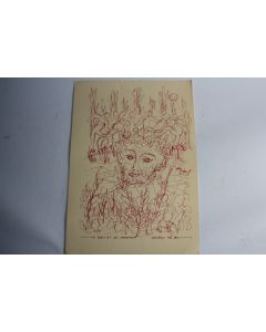 Jean Paul BARBIER-MUELLER Dessin original Le Dieu et les Nymphes
