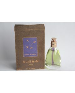 Flacon d'eau de toilette Pétale de Neige LES MILLE FEUILLES Paris 100 ml