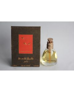 Flacon d'eau de toilette Feuille d'ombre LES MILLE FEUILLES Paris 50 ml
