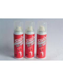 Fart liquide Red Grip Swix 3 x 70 ml Liquid Grip Wax Ski