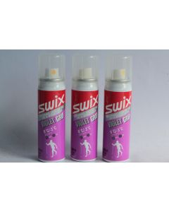 Fart liquide Violet Grip Swix 3 x 70 ml Liquid Grip Wax Ski
