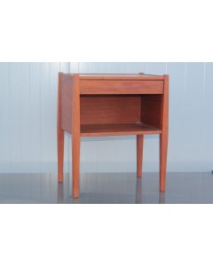 Table de chevet teck design danois Poul Hundevad