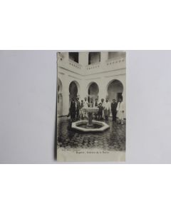 Carte postale ancienne Duperré Intérieur de la mairie Algérie