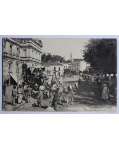 Carte postale ancienne Environs d'Alger Maison carrée Algérie