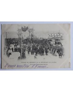 Carte postale ancienne Voiture Présidentielle Algérie