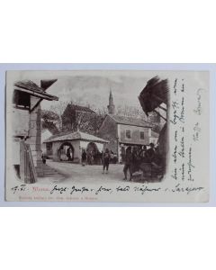 Carte postale ancienne Mostar Bosnie-Herzégovine