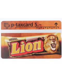 Télécarte L&G dummy Nestlé Lion Suisse