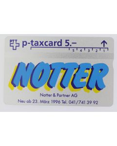 Télécarte L&G dummy Notter & Partner AG Suisse