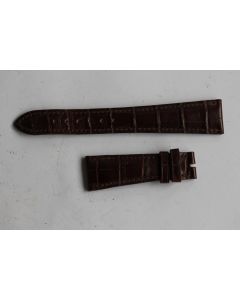 PATEK PHILIPPE Bracelet montre cuir brun 21 mm