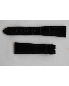 PATEK PHILIPPE Bracelet montre cuir brun brillant 21 mm