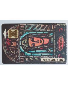 Télécarte à puce France Privée Chapelle du plateau d'Assy 1989