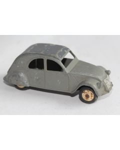 DINKY TOYS Voiture miniature Citroën 2CV grise un feu arrière