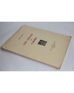 Livre Les chants du Carmel Jacques-René FIECHTER 1934