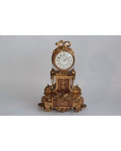 Horloge Edouard Henry Dreyfous to their majesties