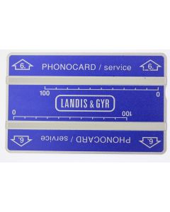 Télécarte de service Phonocard 6 Landis & Gyr 511L Brunéi Darussalam