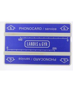 Télécarte de service Phonocard 6 Landis & Gyr 511L Brunéi Darussalam