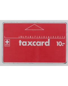 Télécarte L&G Taxcard 10 PTT Suisse C0 028 239 1982