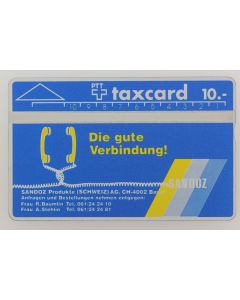 Télécarte L&G dummy Sandoz Produkte AG Suisse