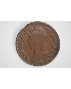 Monnaie 5 Centimes Directoire An 7 D