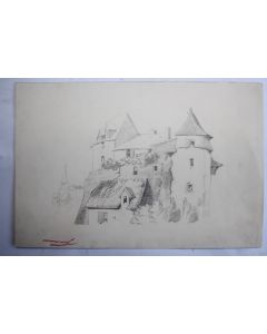 Dessin original François DIDAY ou Alexandre CALAME