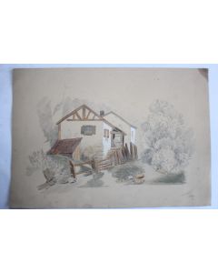 Dessin original François DIDAY ou Alexandre CALAME