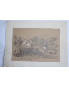 Dessin original François DIDAY ou Alexandre CALAME