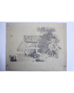 Dessin original François DIDAY ou Alexandre CALAME